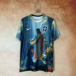 25/26 Maillot Brésil statue of Jesus Spécial