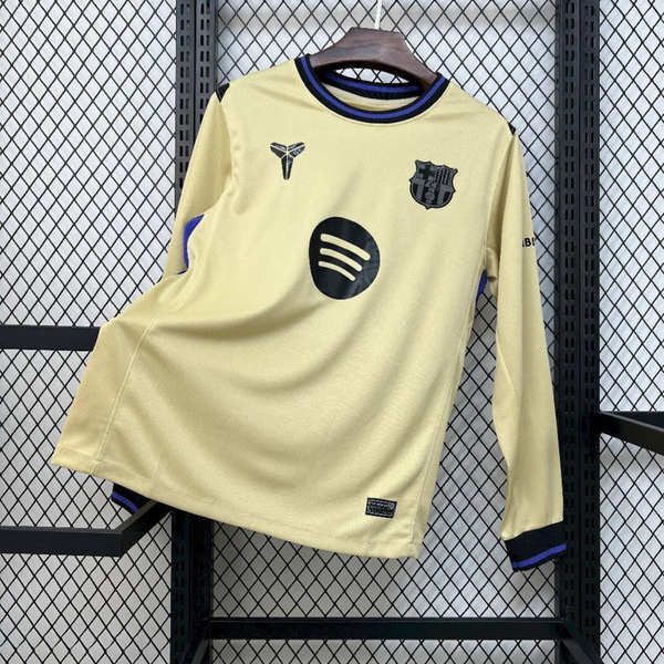 Maillot Extérieur FC Barcelone Manches Longues 2025/26