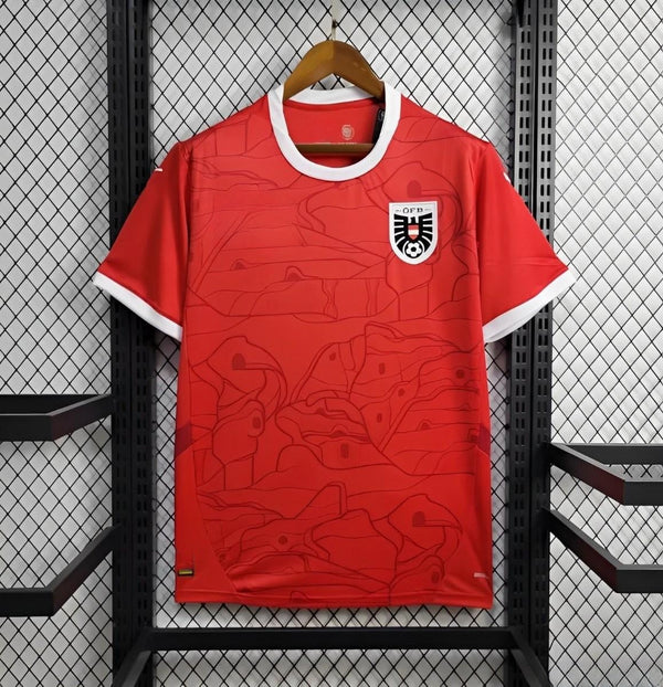 Maillot 24/25 Autriche Rouge